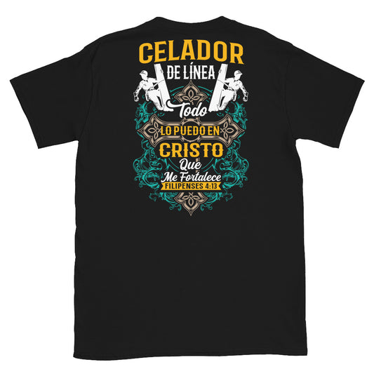 I Can Do All Things Lineman T-Shirt Spanish