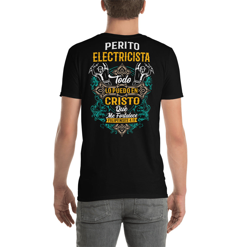 I Can Do All Things Electrician T-Shirt Spanish