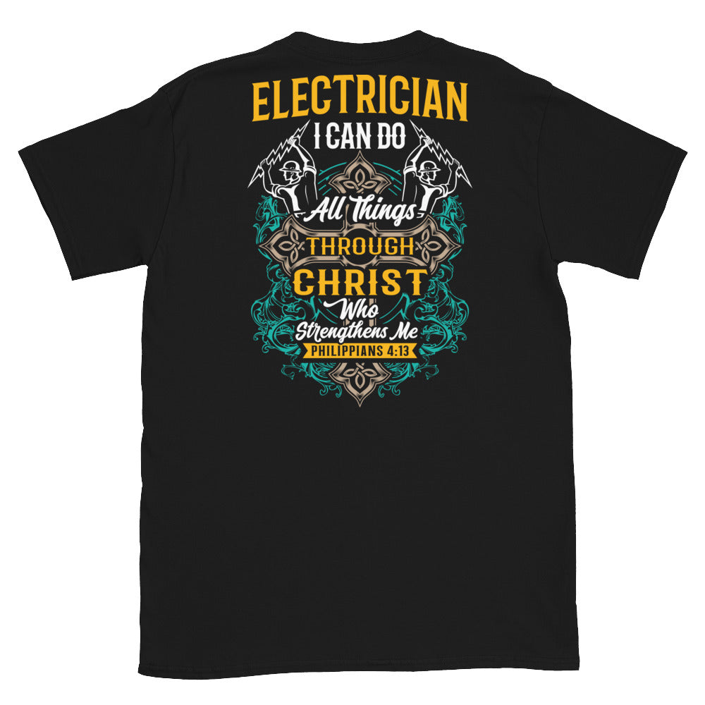 I Can Do All Things Electrician T-Shirt