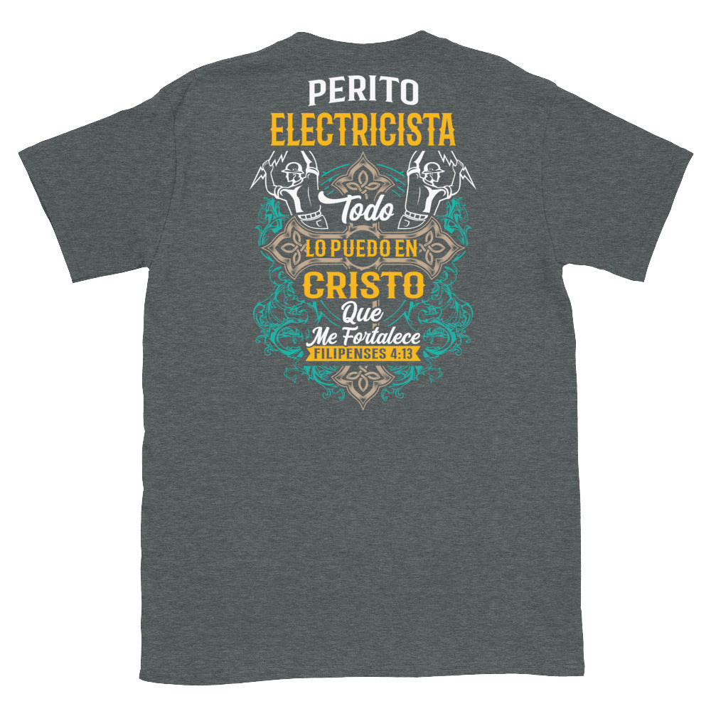 I Can Do All Things Electrician T-Shirt Spanish