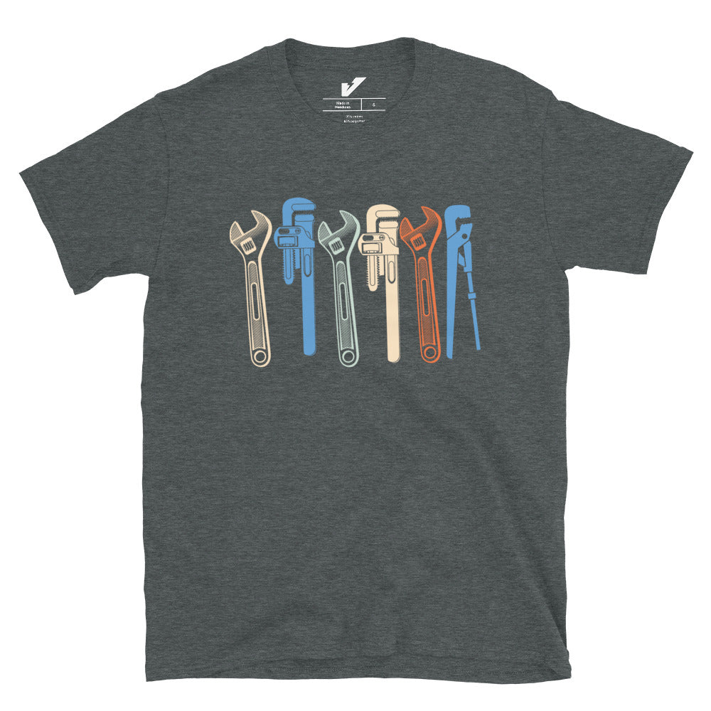 Retro Tools Plumber T-shirt