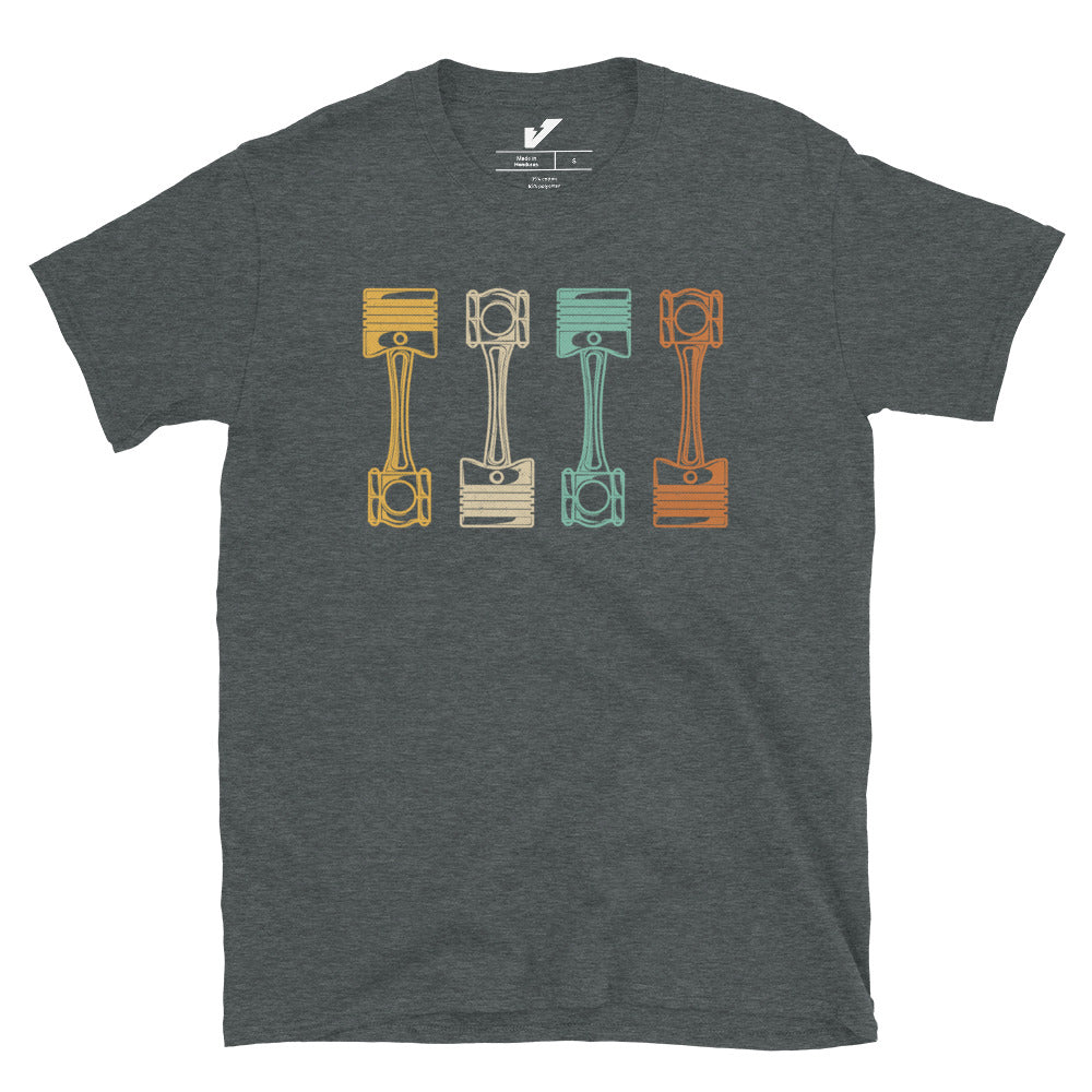 Retro Pistons Mechanic T-shirt