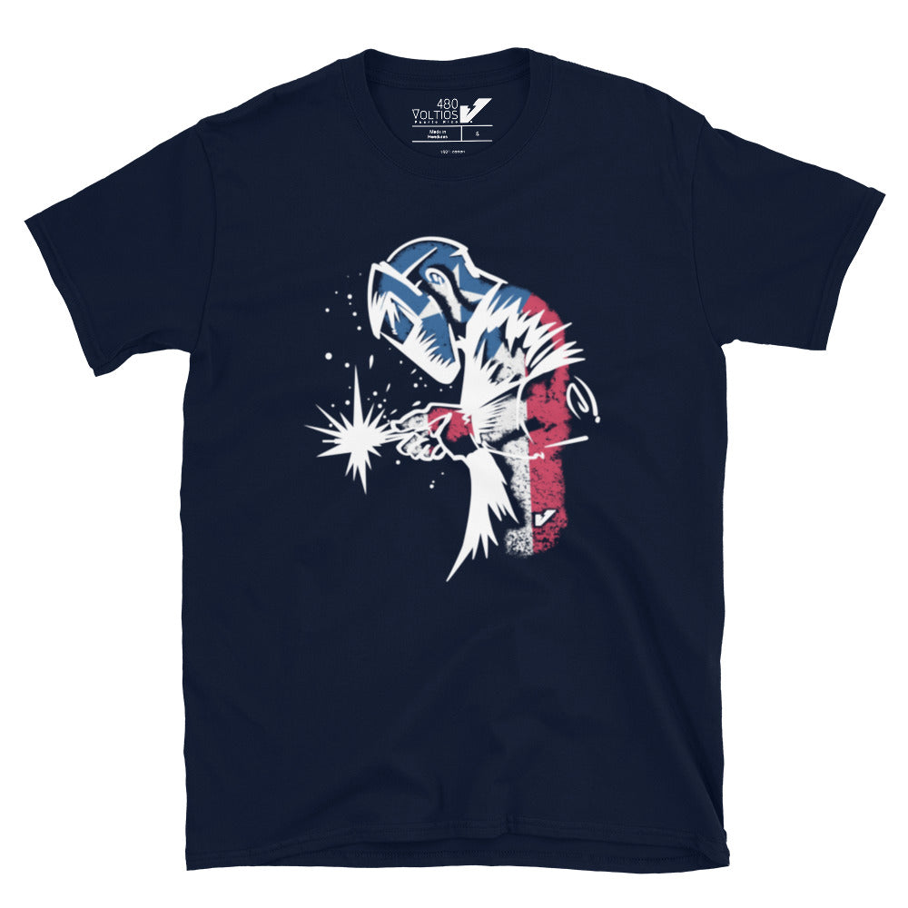 Puerto Rico Spark Welder T-Shirt