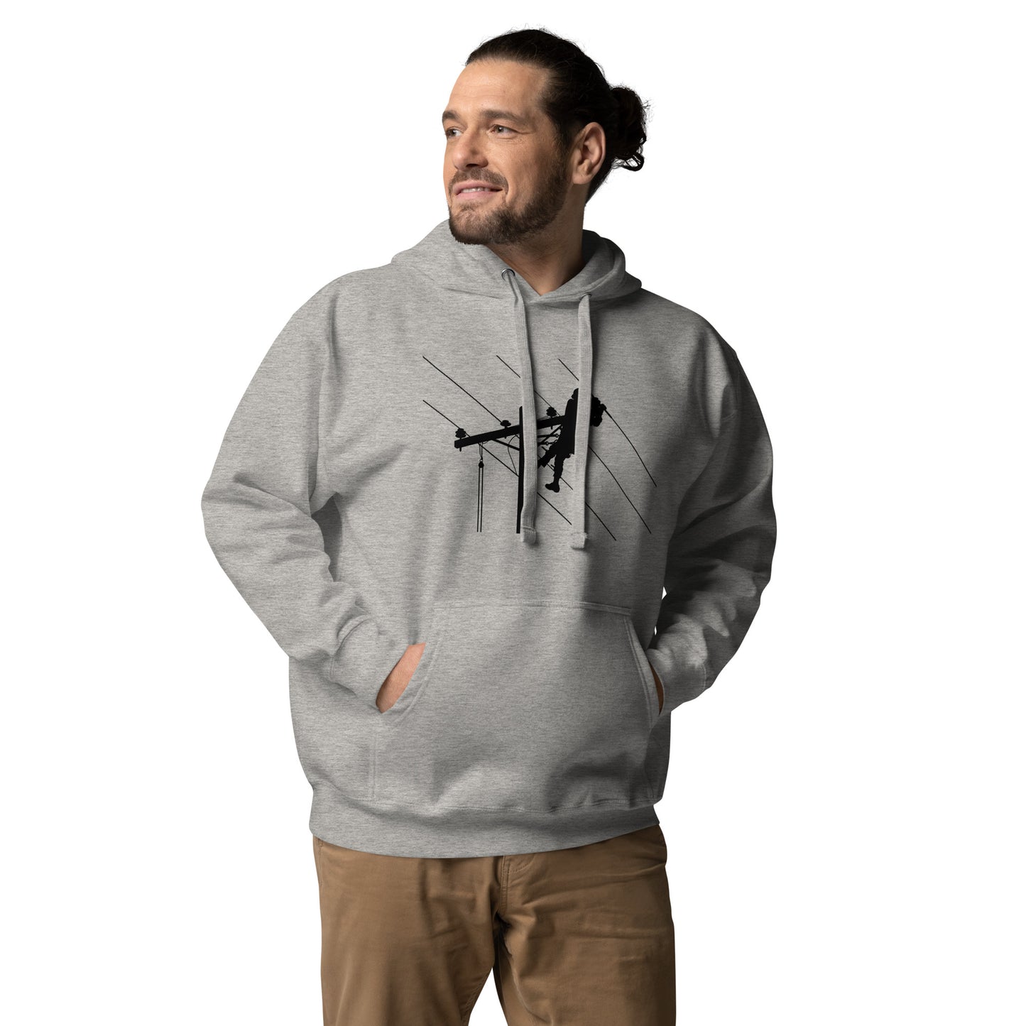 Lineman Line Life Unisex Hoodie