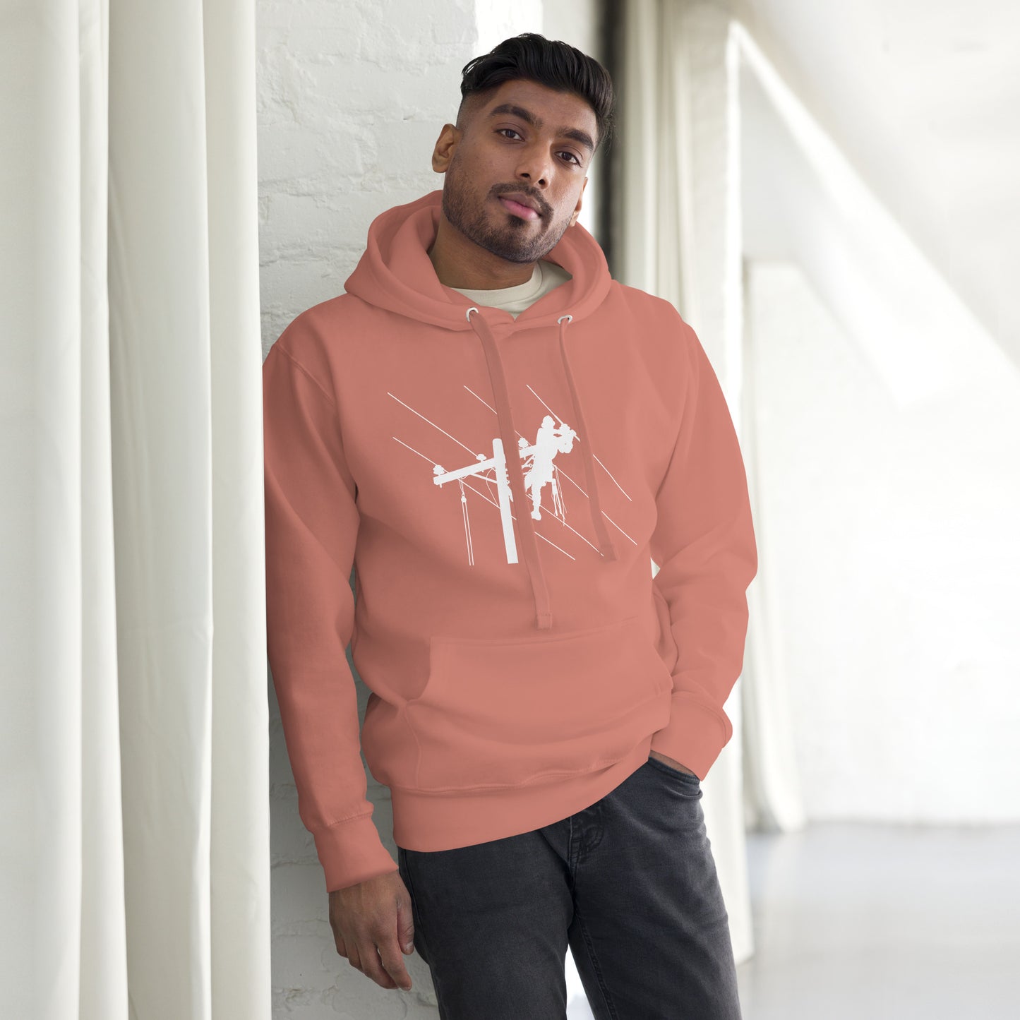 Lineman Line Life Unisex Hoodie