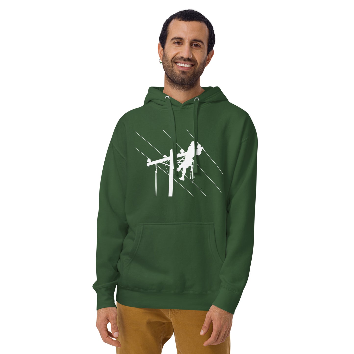 Lineman Line Life Unisex Hoodie