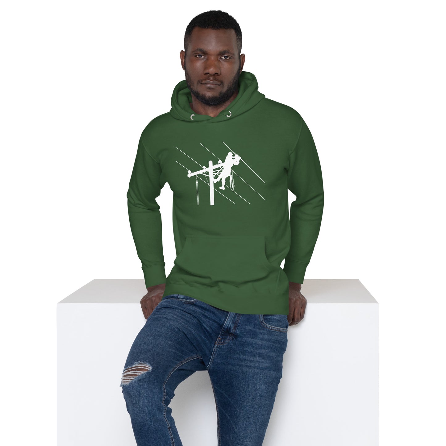 Lineman Line Life Unisex Hoodie