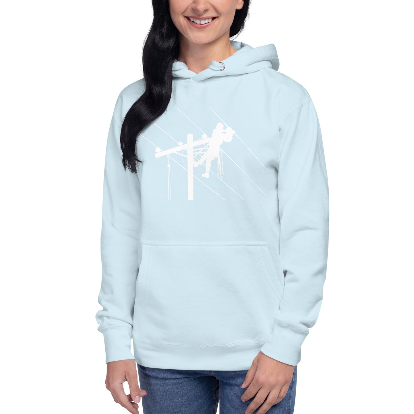 Lineman Line Life Unisex Hoodie