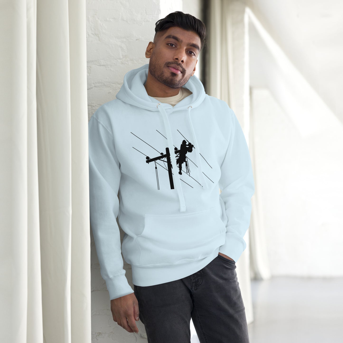 Lineman Line Life Unisex Hoodie