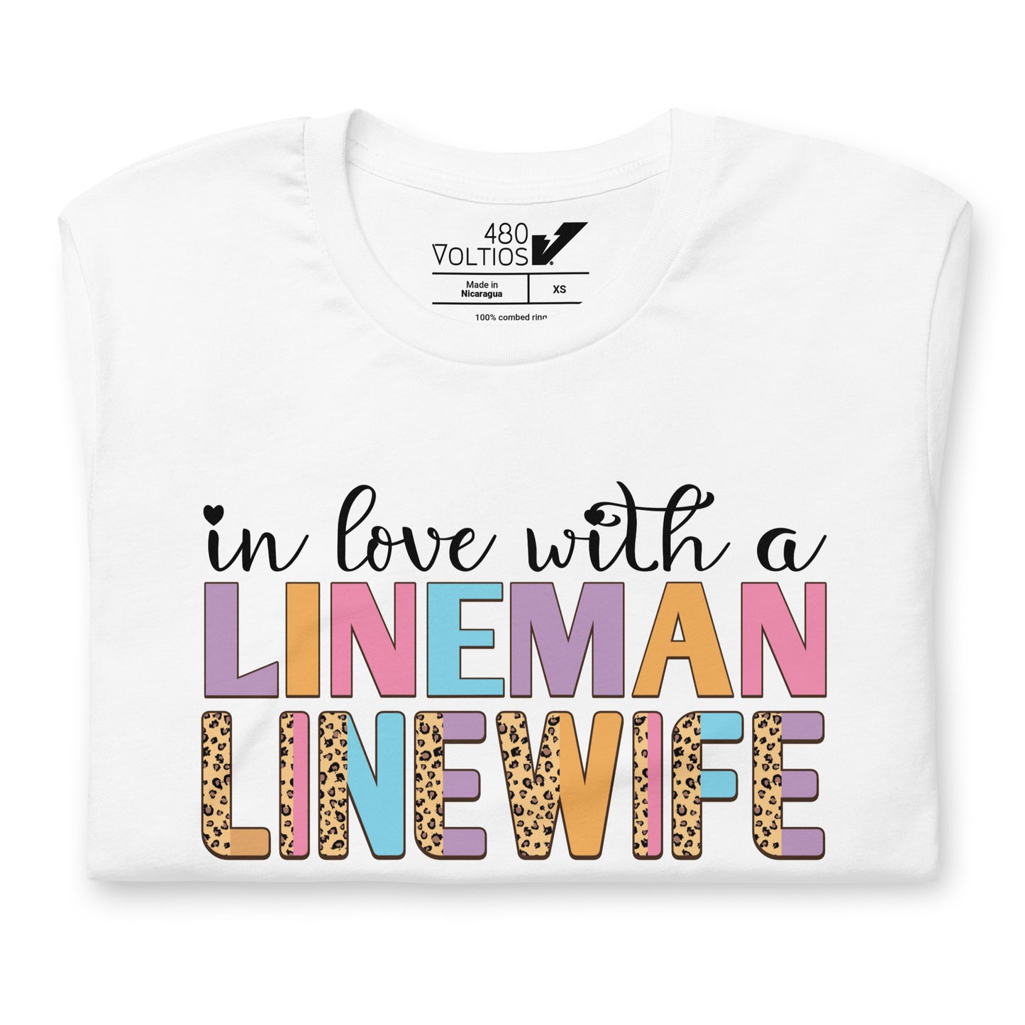 In Love With a Lineman T-shirt