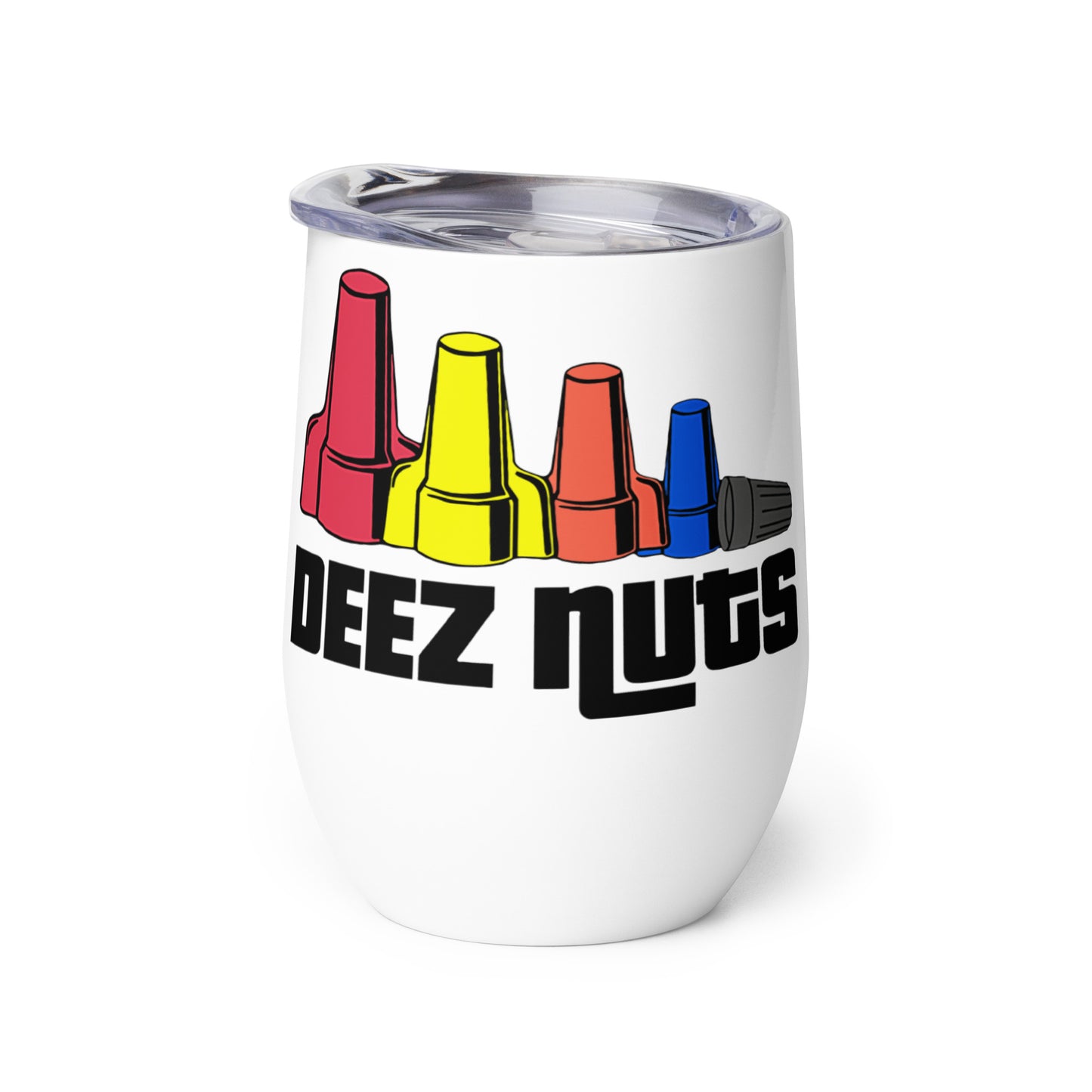 Wire Nuts Beer or Wine tumbler