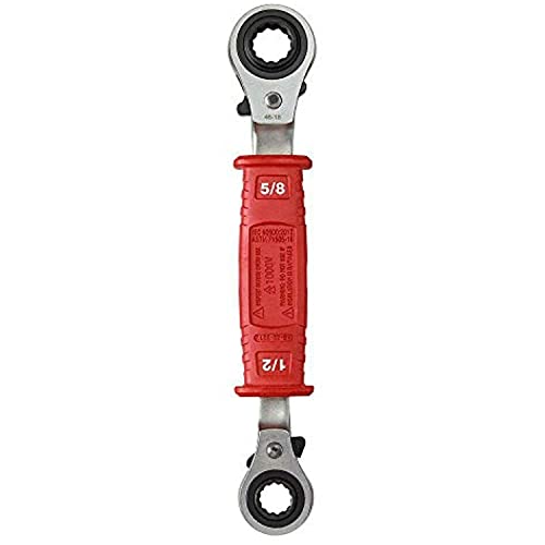 48-22-9212 for Milwaukee Linemans 4 in1 - Insulated Ratcheting Box Wrench