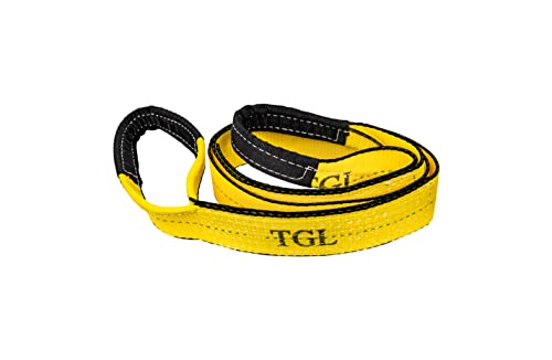 TGL 3 pulgadas, protector de árboles de 8 pies, correa de cabrestante, correa de remolque Capacidad de 30,000 libras