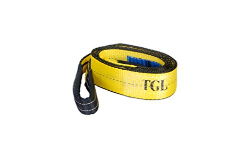 TGL 3 pulgadas, protector de árboles de 8 pies, correa de cabrestante, correa de remolque Capacidad de 30,000 libras