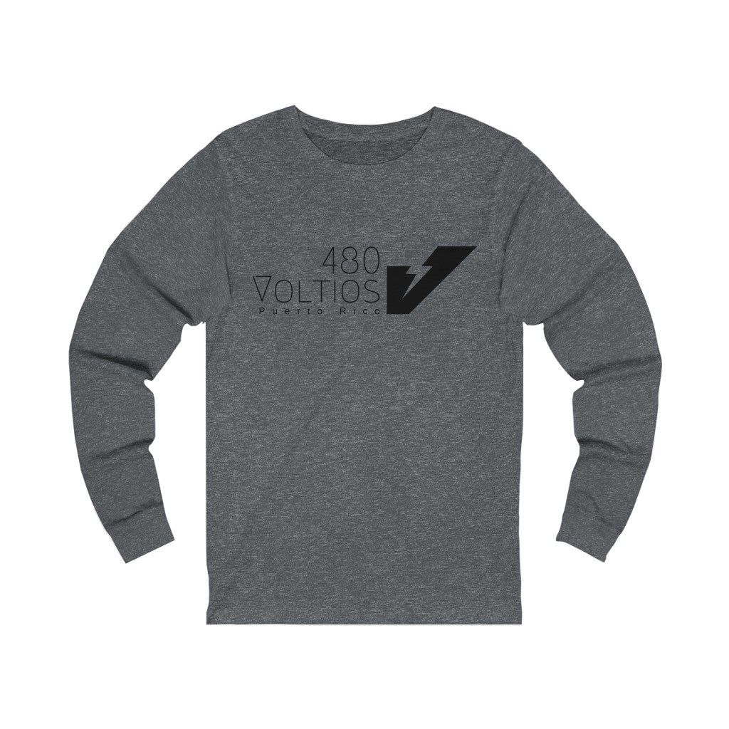 Official 480 Voltios - Delantero - Camiseta unisex de manga larga 