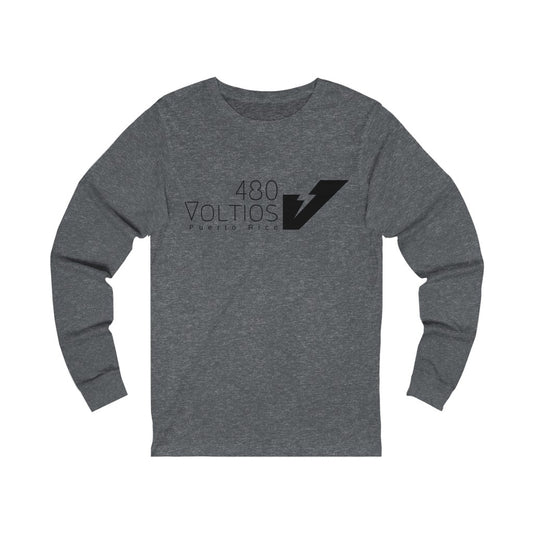 Official 480 Voltios - Delantero - Camiseta unisex de manga larga 