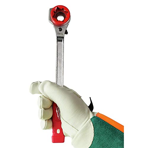 Milwauke Lineman's High-Leverage Ratcheting Wrench New