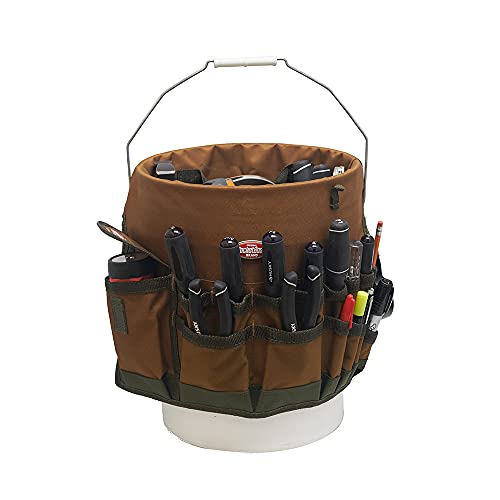 Bucket Boss The Bucketeer Bucket Tool Organizer in Brown, 10030