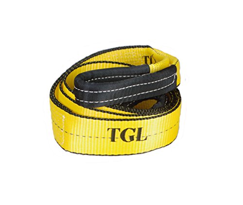 TGL 3 pulgadas, protector de árboles de 8 pies, correa de cabrestante, correa de remolque Capacidad de 30,000 libras