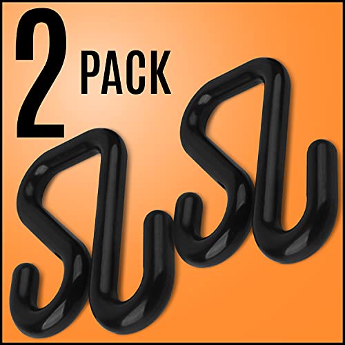 [2 Pack] Lineman Bucket Hooks to Secure Tool Apron or Oval Bag fits 2” Lip Buckets – Durable, Safe and Easy to Use Lineman Hooks - Lineman Bucket Tool Holder for All Seasons - Lineman Accessories