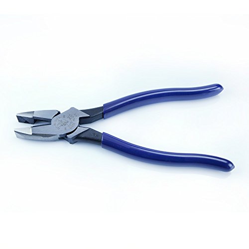 Klein Tools D213-9NE Pliers, 9-Inch Side Cutters, High Leverage Linesman Pliers Cut Copper, Aluminum and other Soft Metals