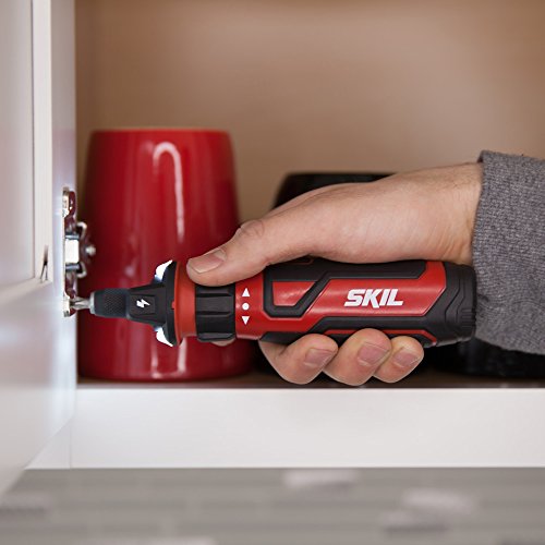 SKIL Rechargeable 4V Cordless Screwdriver with Circuit Sensor