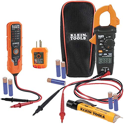 Klein Tools CL120VP Electrical Voltage Test Kit with Clamp Meter