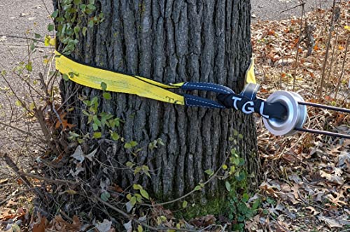 TGL 3 pulgadas, protector de árboles de 8 pies, correa de cabrestante, correa de remolque Capacidad de 30,000 libras