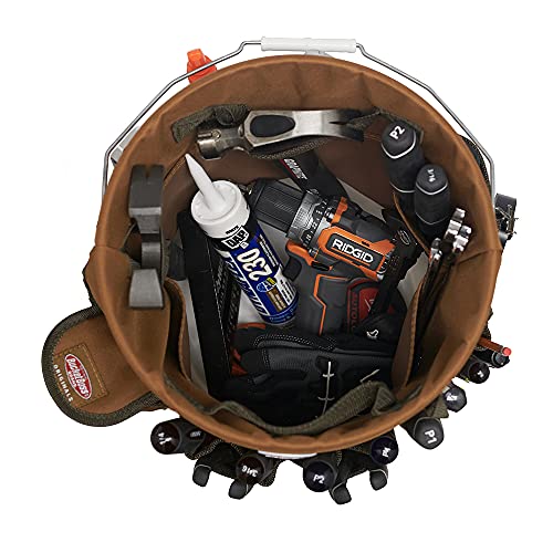 Bucket Boss The Bucketeer Bucket Tool Organizer in Brown, 10030