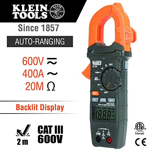 Klein Tools CL120VP Electrical Voltage Test Kit with Clamp Meter