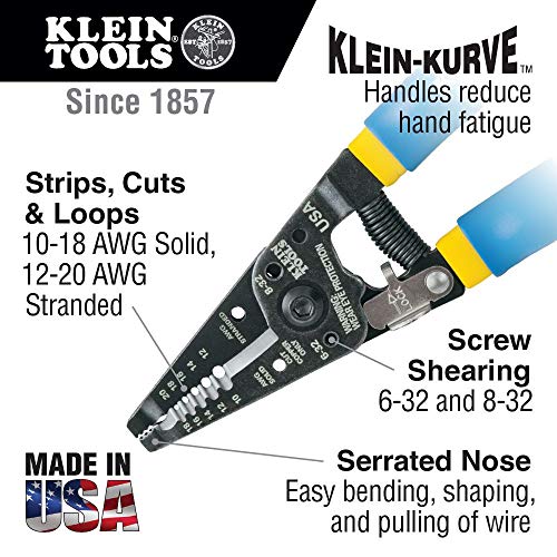 Klein Tools 11055 Wire Cutter and Wire Stripper