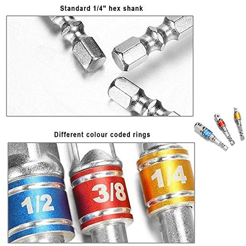 Impact Grade Socket Adapter/Extension Set