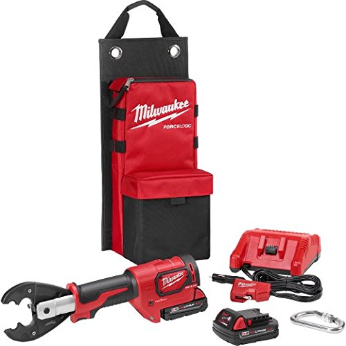 Milwaukee 2678-22BG M18  Force Logic 6T Utility Crimping Kit with D3 Grooves And Fixed Bg Die