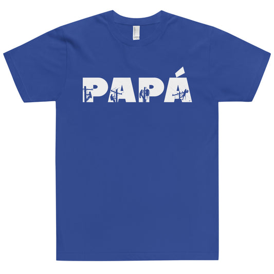 Dad Lineman T-Shirt Spanish