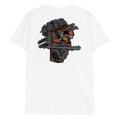 Lineman Pole Skeleton T-shirt