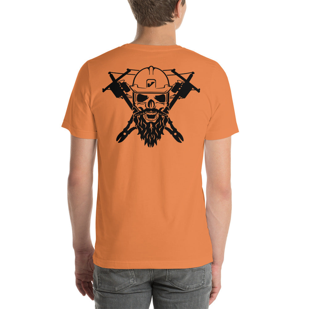 Black Beard Brotherhood Lineman T-shirt